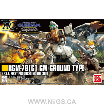 BANDAI Hobby HGUC 1/144 #202 GM Ground Type