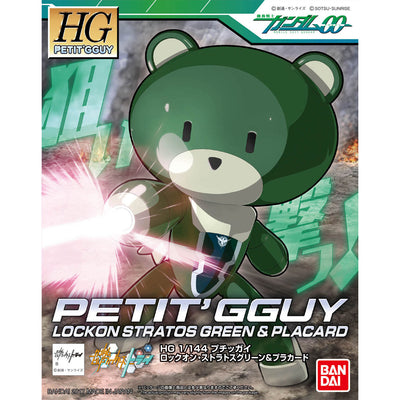 HGPG HG 1/144 Petit'gguy Lockon Stratos Green & Placard