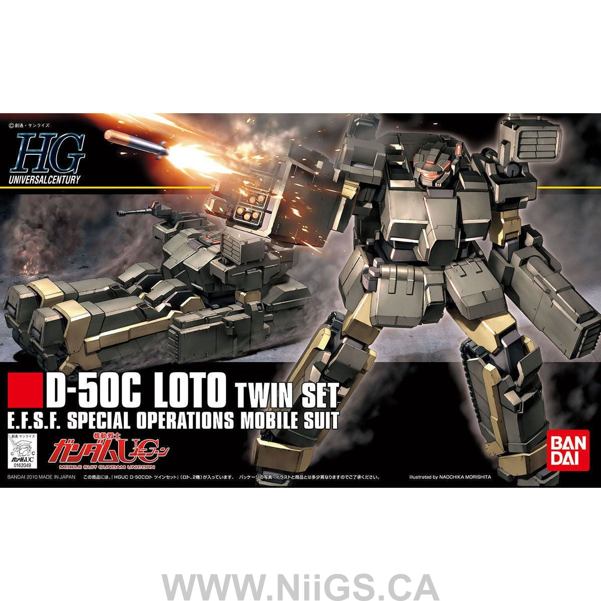 HGUC 1/144 #106 Loto Twin Set