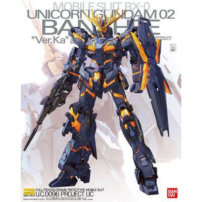 BANDAI Hobby MG 1/100 Unicorn Gundam 02 Banshee Ver.Ka