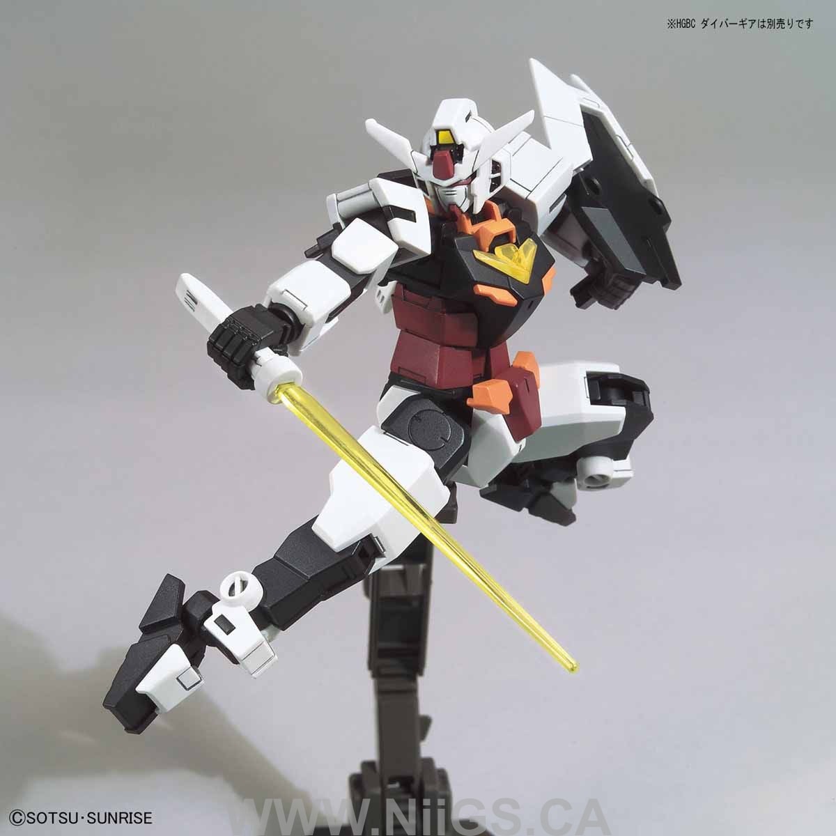 HGBD:R 1/144 CORE GUNDAM (REAL TYPE COLOR) & MARSFOUR UNIT