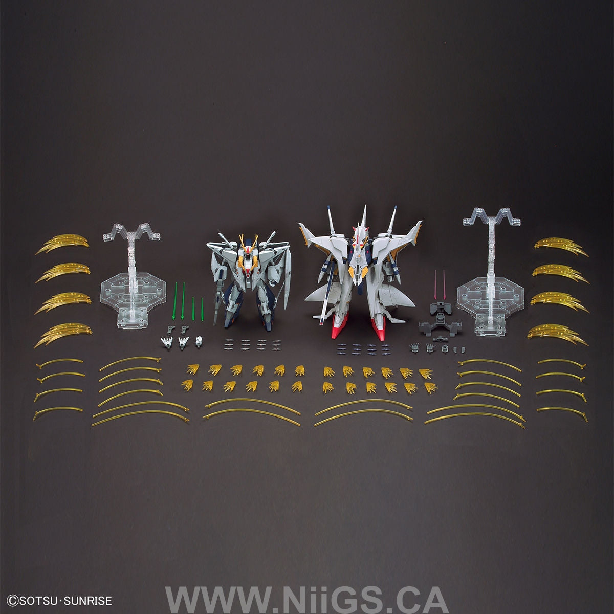 HGUC 1/144 XI GUNDAM VS PENELOPE FUNNEL MISSILE EFFECT SET