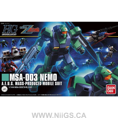 BANDAI Hobby HGUC 1/144 #150 Nemo (Z Ver)