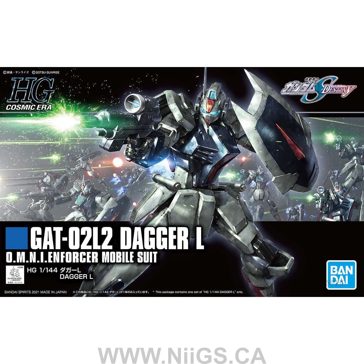 BANDAI Hobby HGCE 1/144 DAGGER L