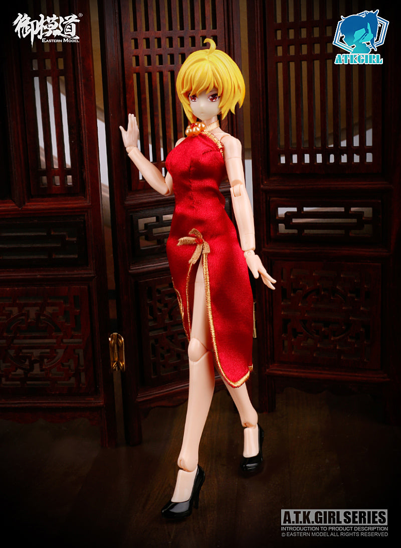 E-MODEL ATK GIRL Holy Beast China Dress Option Pack