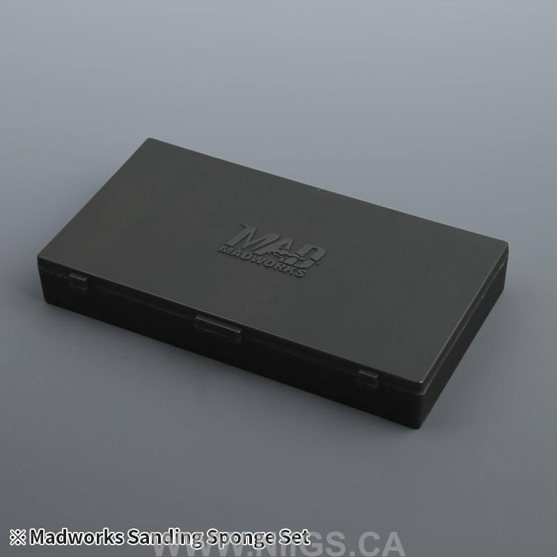 Madworks SSB-02 Sanding Sponge Box Set (Phantom Black Edition)