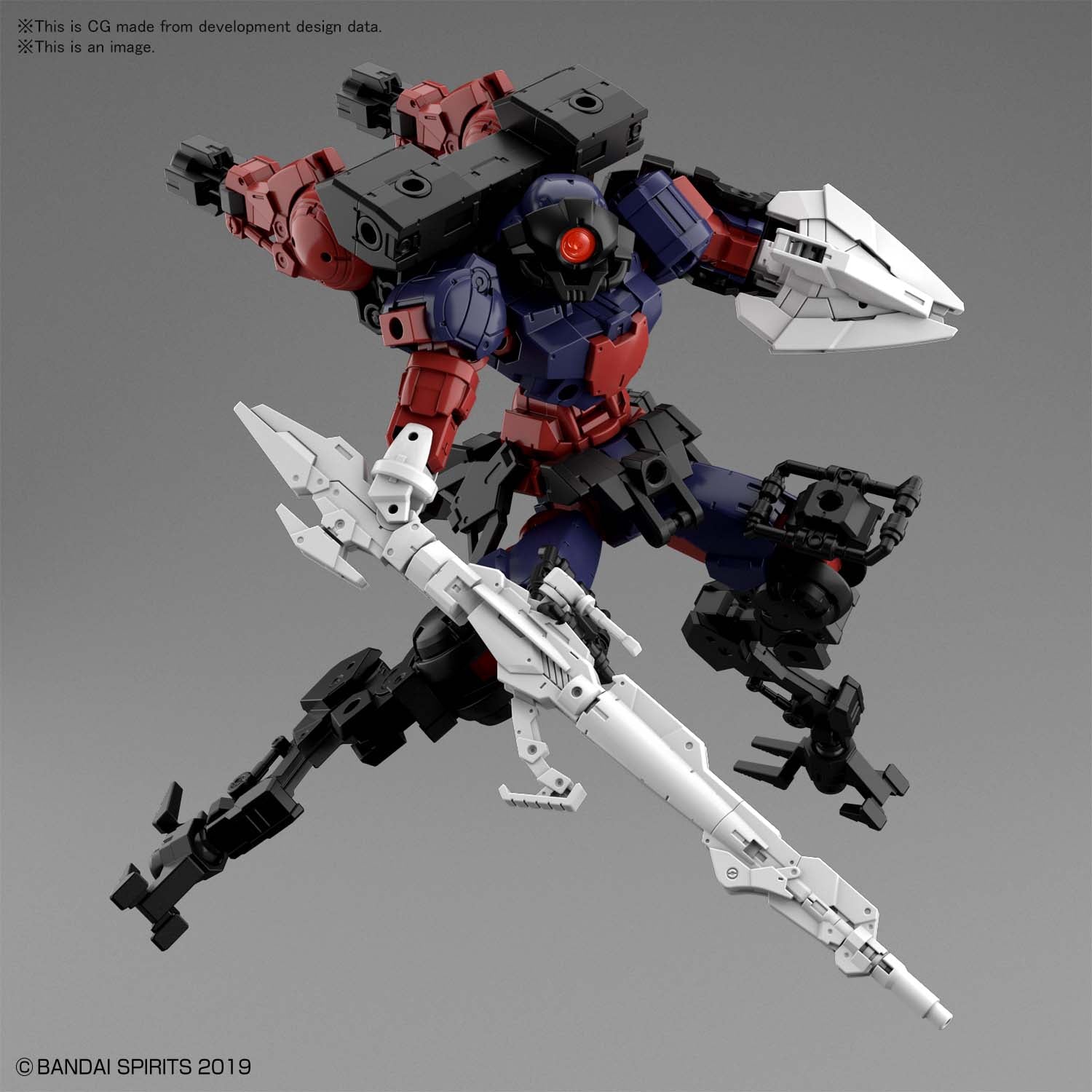 30MM 1/144 bEXM-15 PORTANOVA (SPACE TYPE) [DARK PURPLE] – Nii G Shop
