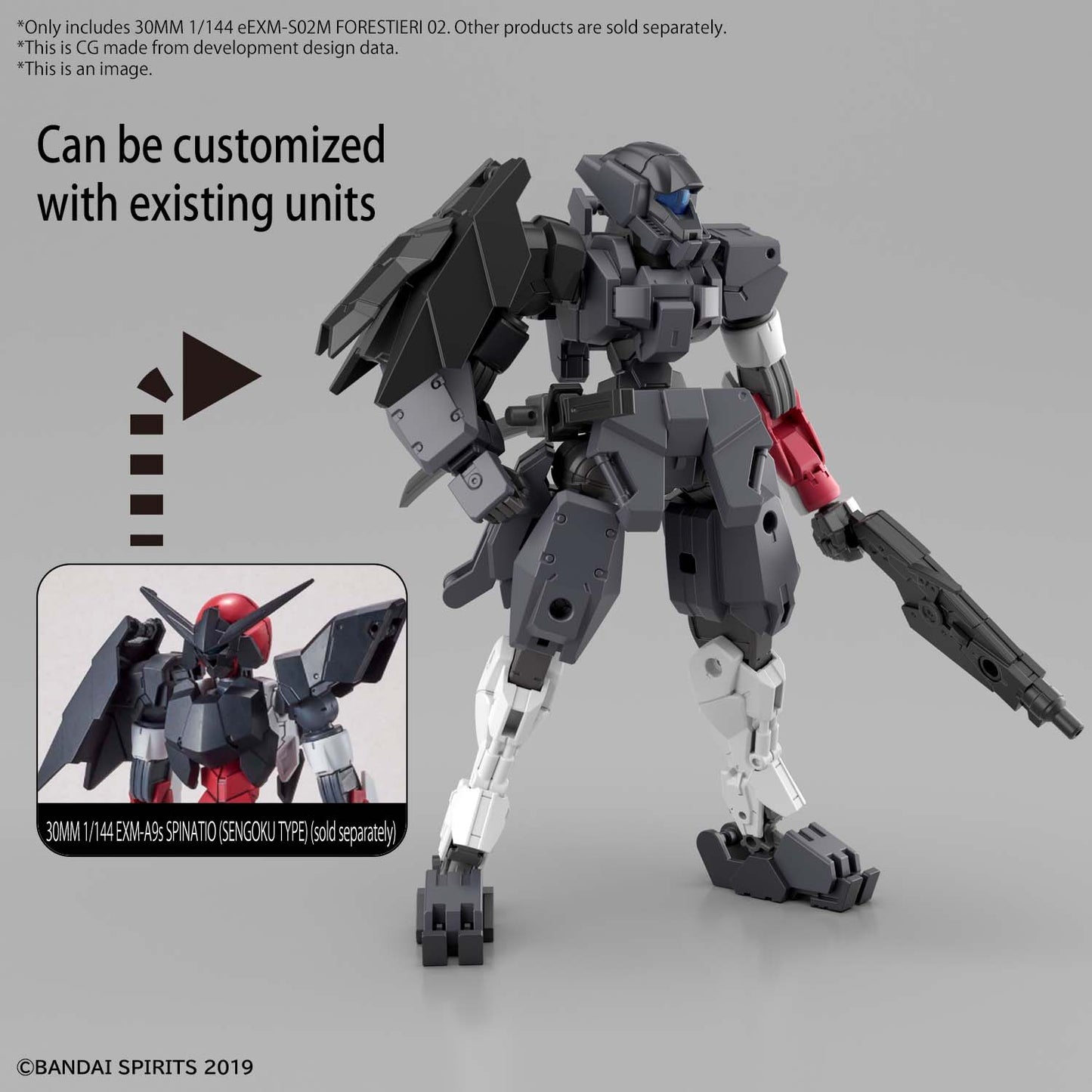 30MM 1/144 eEXM-S02M FORESTIERI 02