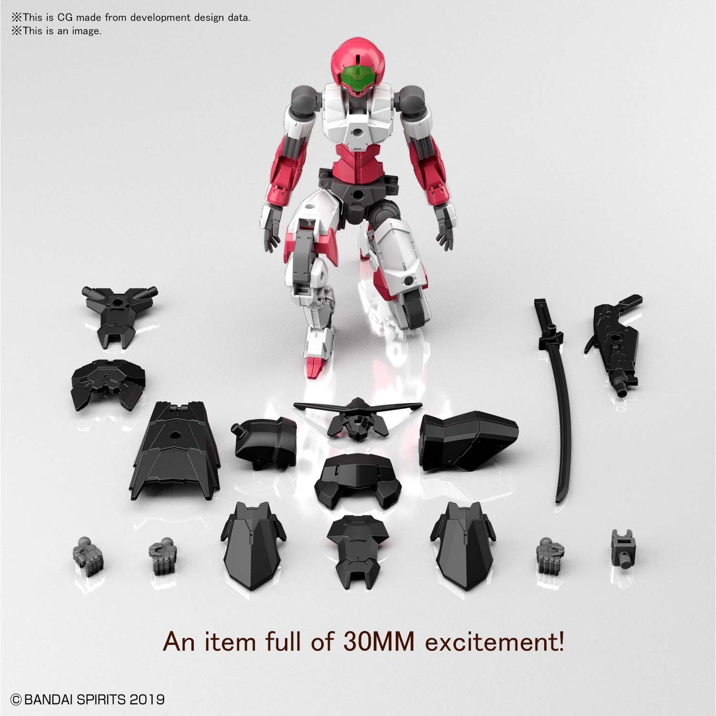 30MM 1/144 EXM-A9s SPINATIO (SENGOKU TYPE) FIRST PRODUCTION LIMITED CUSTOM JOINT SET