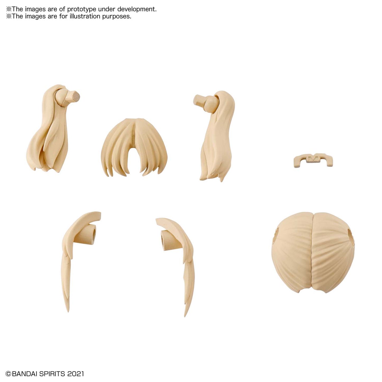 30MS OPTION HAIR STYLE PARTS Vol.1 All 4 TYPES