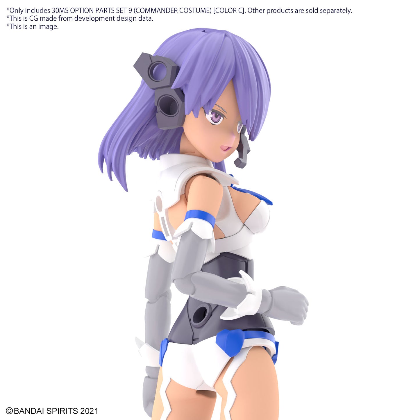 30MS OPTION PARTS SET 9 (COMMANDER COSTUME) [COLOR C]