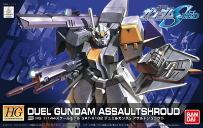 HG 1/144 R02 Duel Gundam Assault Shroud