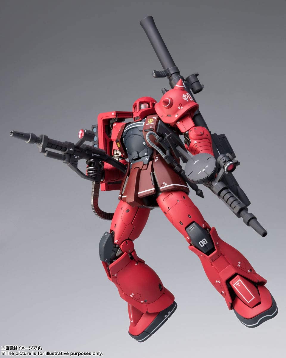 LIMITED BANDAI SPIRITS GUNDAM FIX FIGURATION METAL COMPOSITE 機動戦士ガンダムTHE  ORIGIN MS-05S ザクI(シャア専用機)