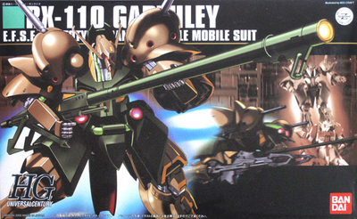 BANDAI Hobby HGUC 1/144 #58 RX-110 Gabthley