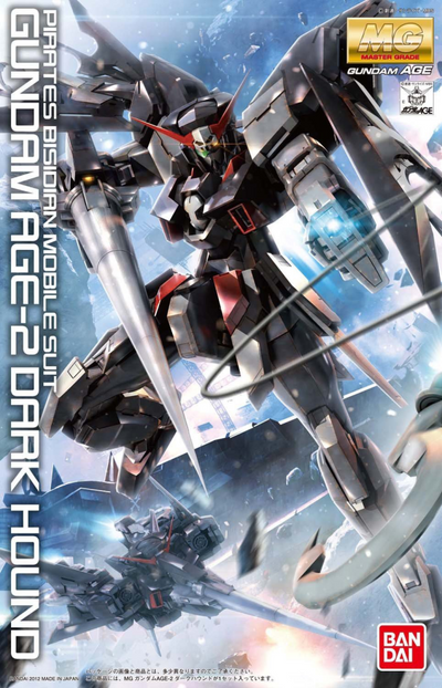 BANDAI Hobby MG 1/100 Gundam Age-2 Dark Hound