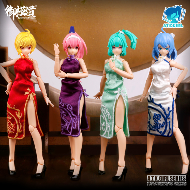 E-MODEL ATK GIRL Holy Beast China Dress Option Pack