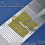 Madworks AW-149 Masking Taping Cutting Template Straight Line