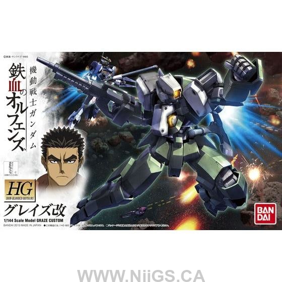 BANDAI HOBBY HG IBO 1/144 Graze Kai - Nii G Shop