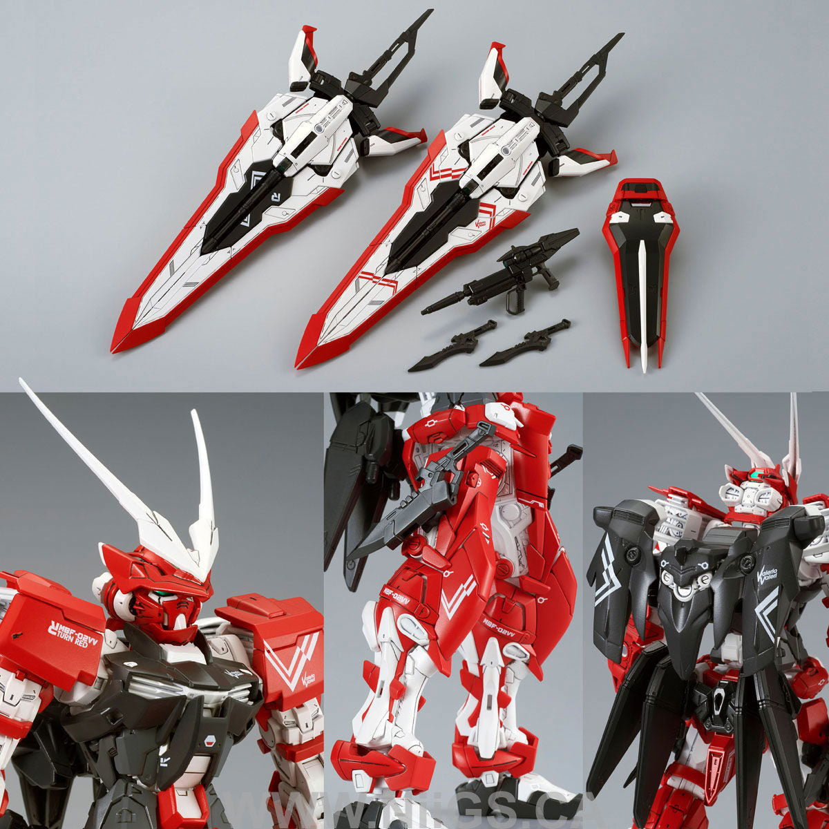 BANDAI HOBBY MG 1/100 MBF-02VV GUNDAM ASTRAY TURN RED - Nii G Shop