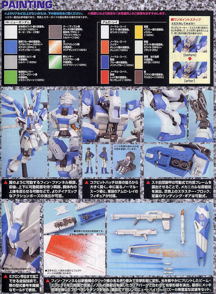 BANDAI HOBBY MG Hi Nu Gundam - Nii G Shop
