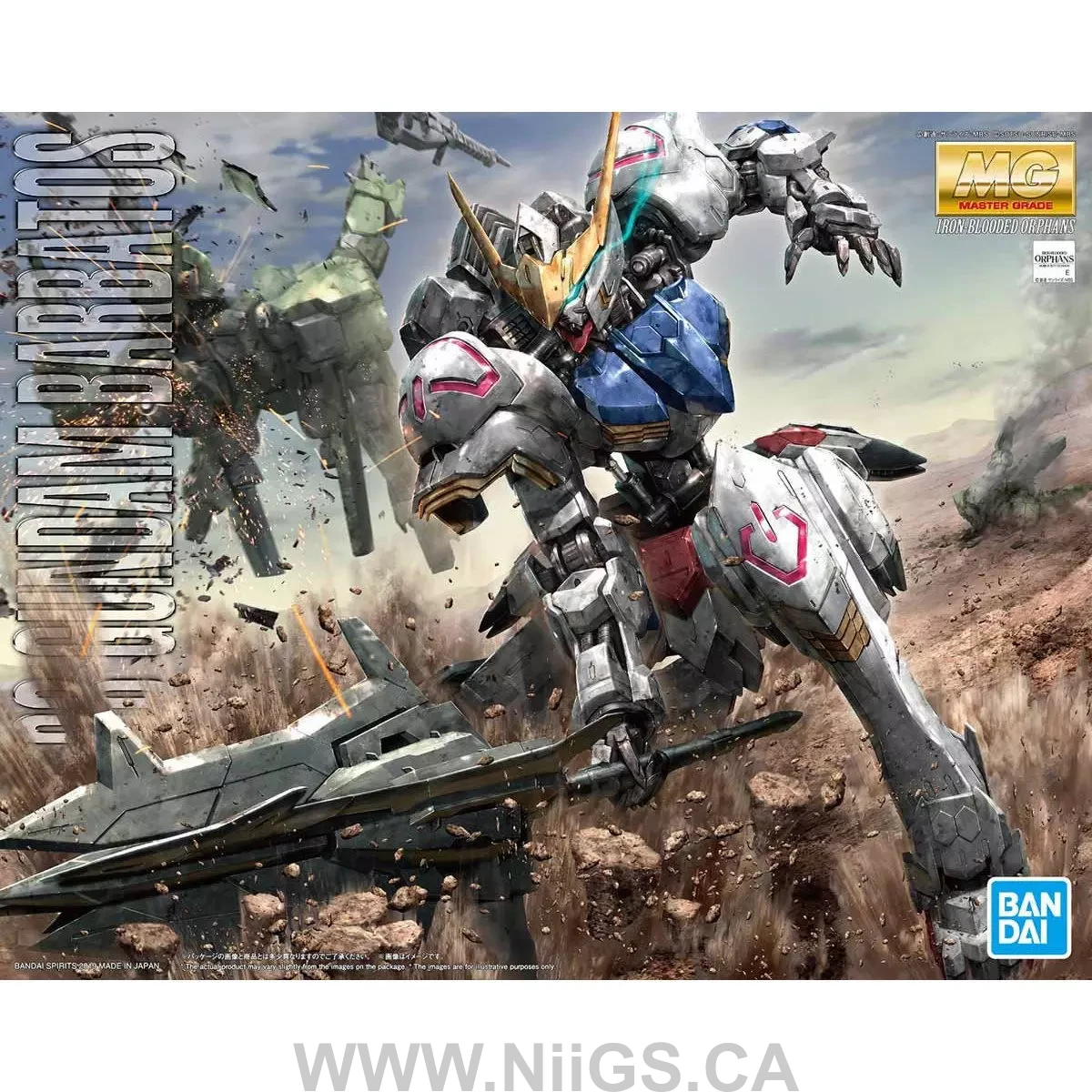 BANDAI Hobby MG 1/100 GUNDAM BARBATOS - Nii G Shop