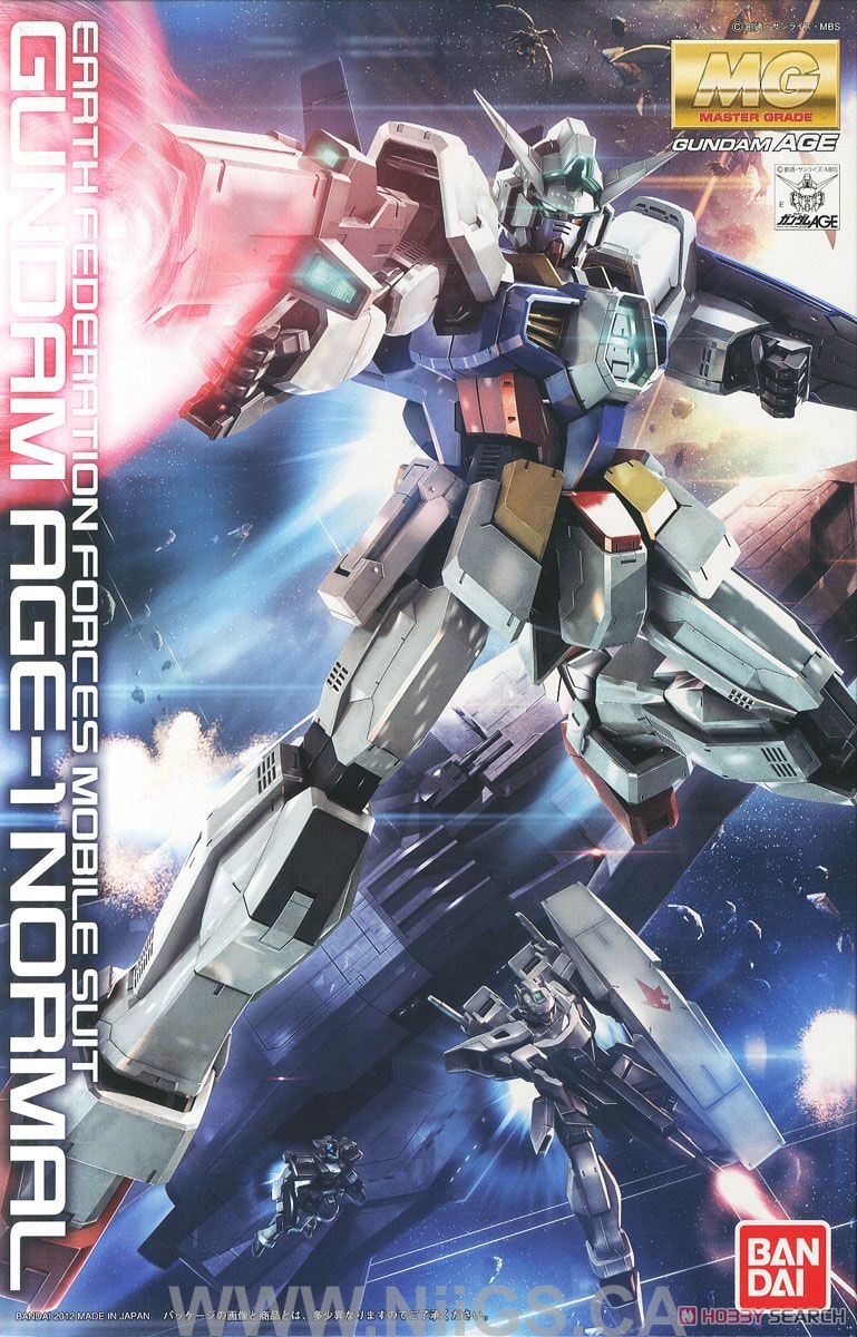 BANDAI Hobby MG 1/100 Gundam AGE-1 Normal - Nii G Shop