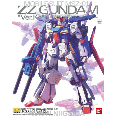 BANDAI Hobby MG 1/100 ZZ Gundam Ver.Ka - Nii G Shop