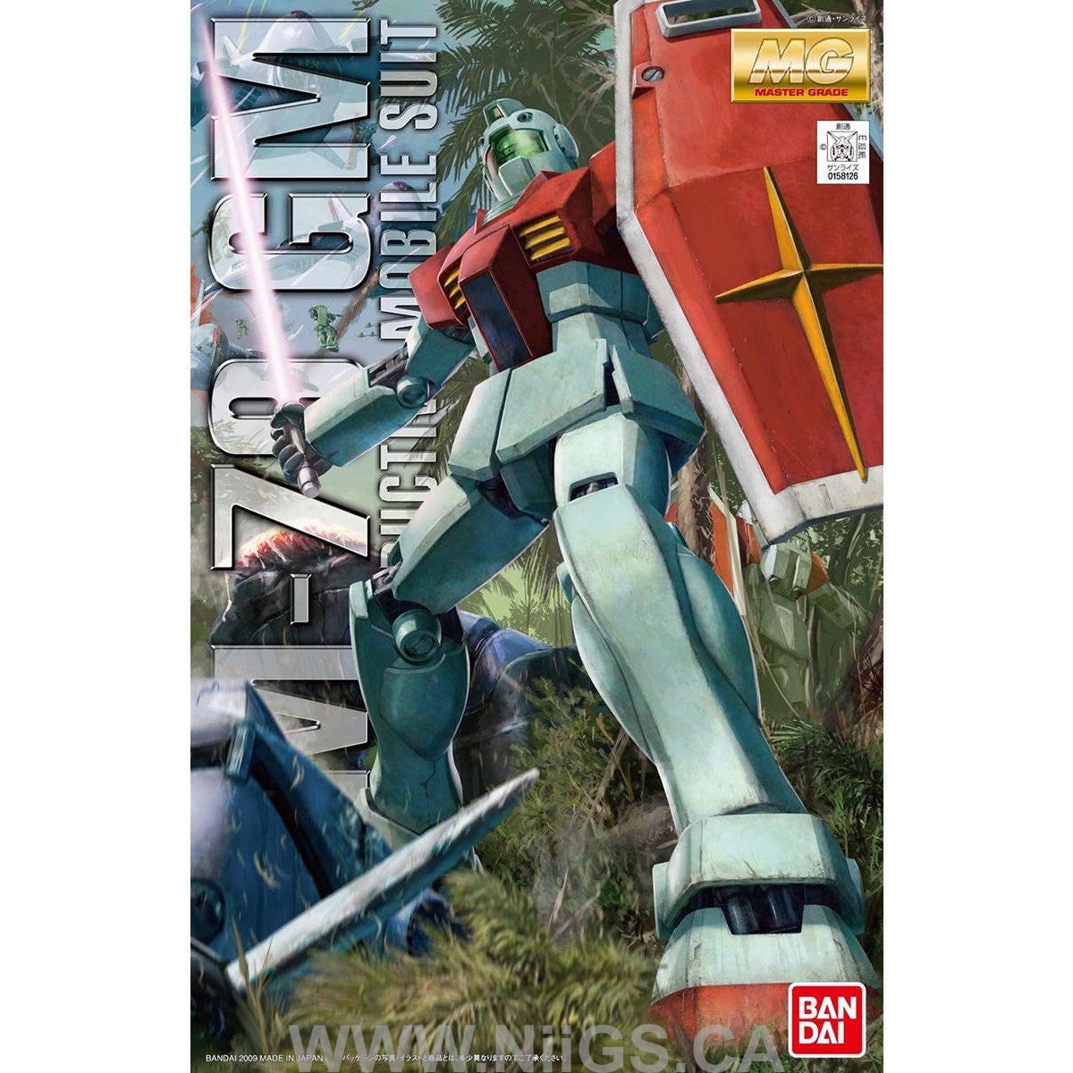 BANDAI Hobby MG RGM-79 GM Ver2.0 - Nii G Shop