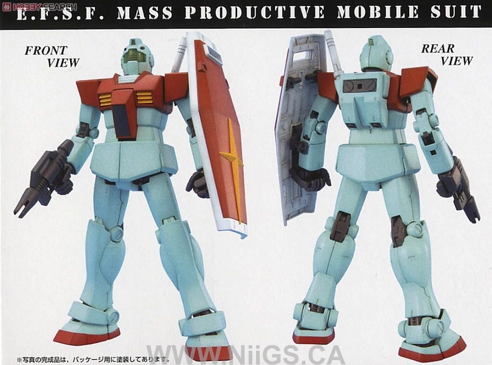 BANDAI Hobby MG RGM-79 GM Ver2.0 - Nii G Shop