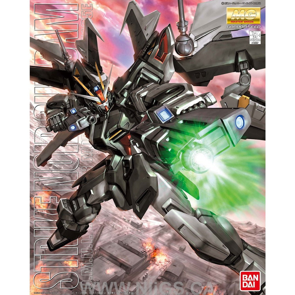 BANDAI Hobby MG Seed Stargazer Strike Noir Gundam - Nii G Shop