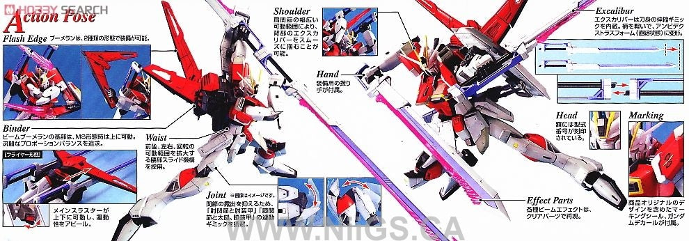 BANDAI Hobby MG Sword Impulse Gundam - Nii G Shop