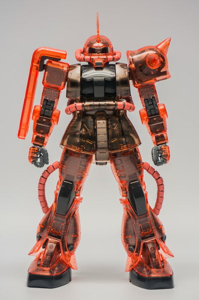 LIMITED MG 1/100 CHAR'S ZAKU VER.2.0 CLEAR VER.