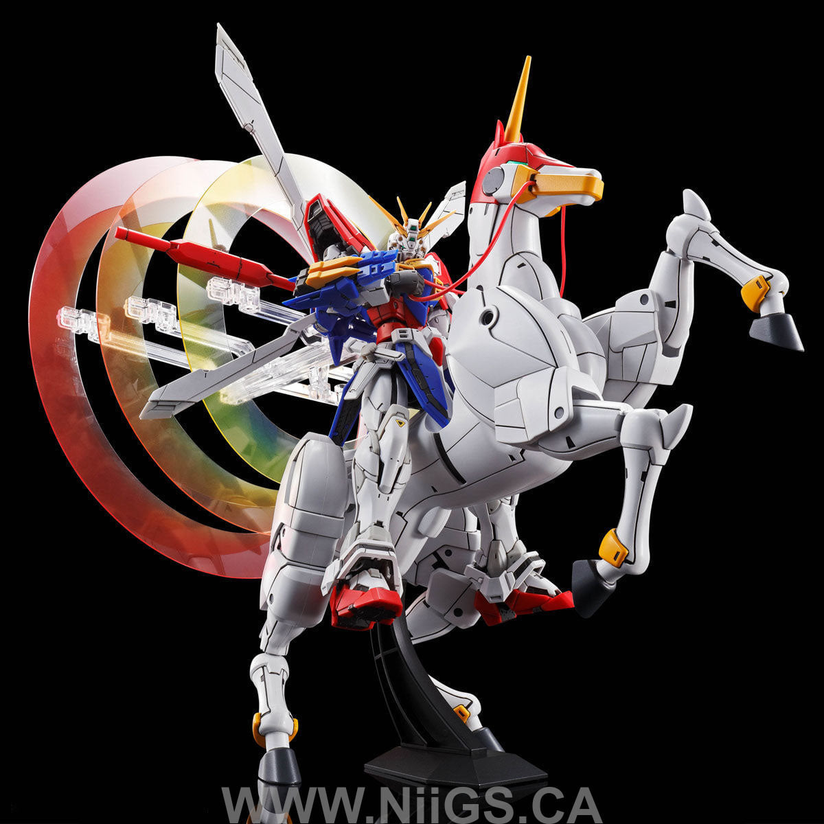 LIMITED Premium Bandai RG 1/144 EXPANSION SET for GOD GUNDAM