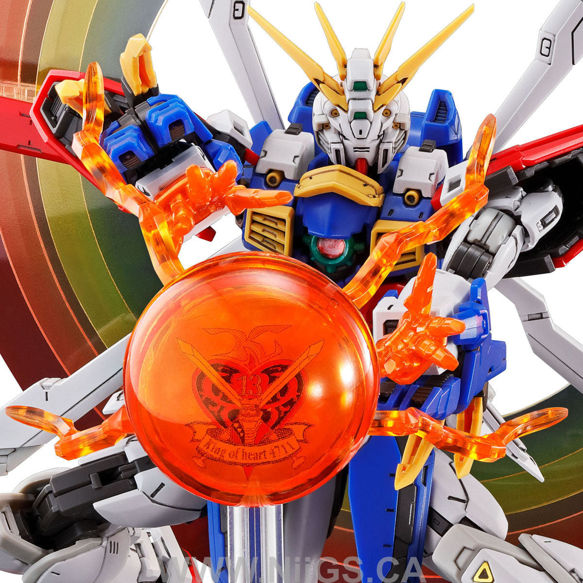 LIMITED Premium Bandai RG 1/144 EXPANSION SET for GOD GUNDAM