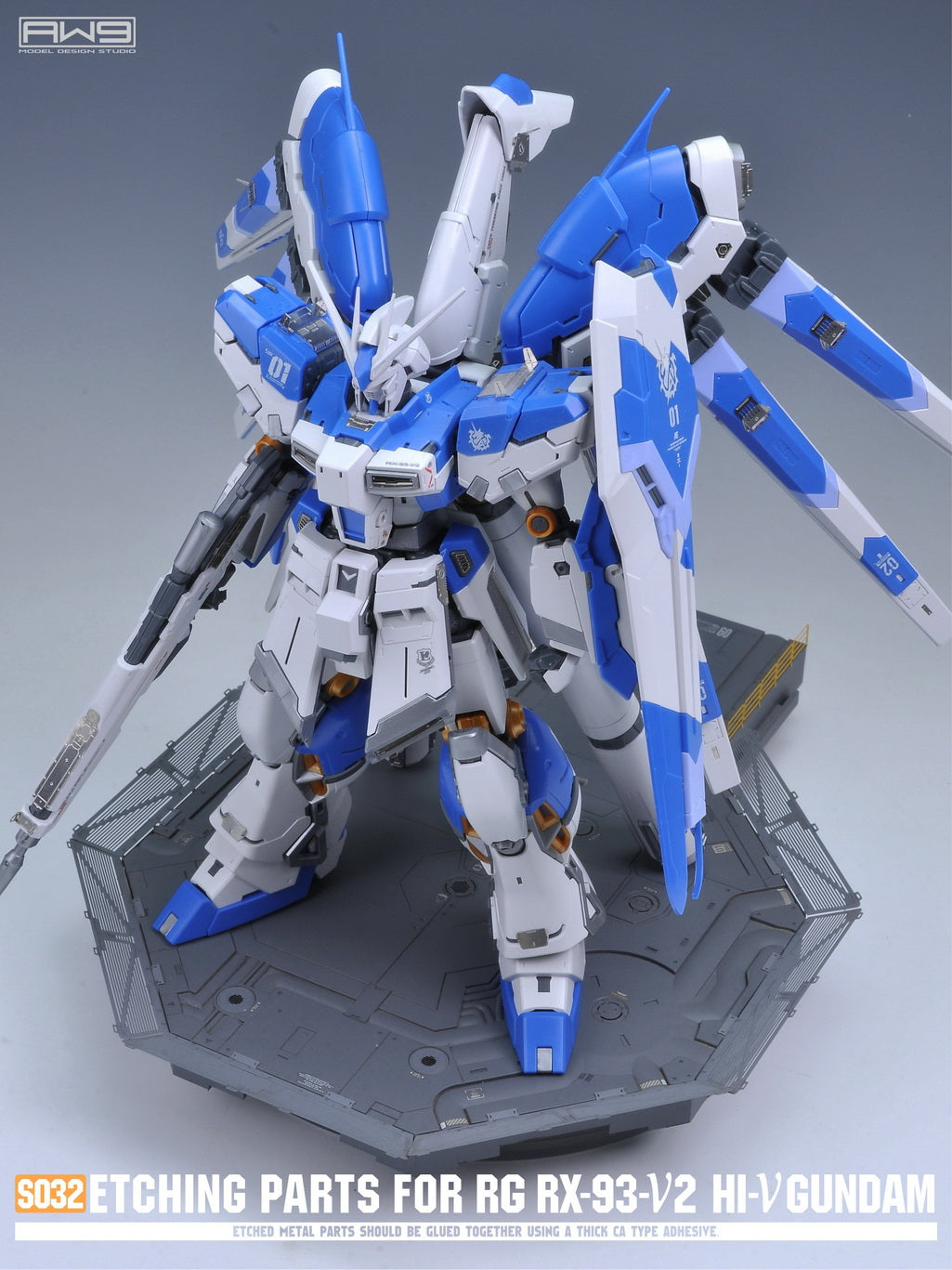 MADWORKS S32 FOR RG RX-93-V2 HI-V GUNDAM