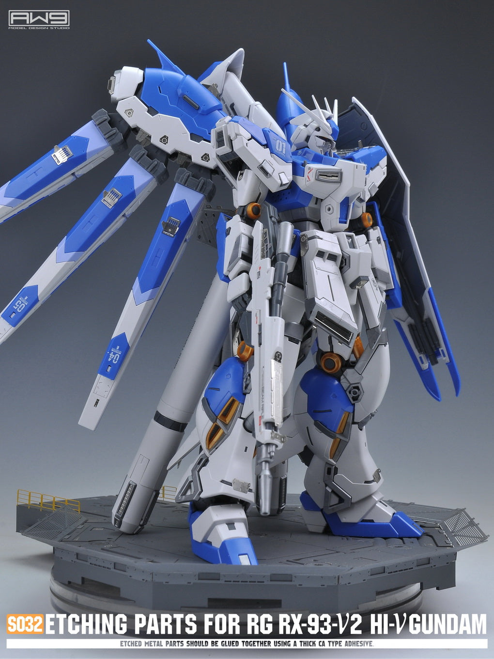 MADWORKS S32 FOR RG RX-93-V2 HI-V GUNDAM