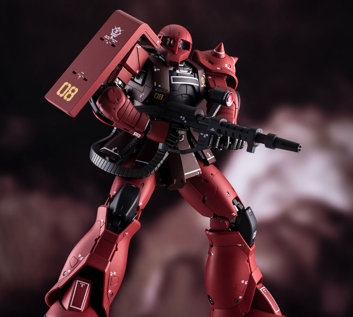 LIMITED BANDAI SPIRITS GUNDAM FIX FIGURATION METAL COMPOSITE 機動戦士ガンダムTHE  ORIGIN MS-05S ザクI(シャア専用機)