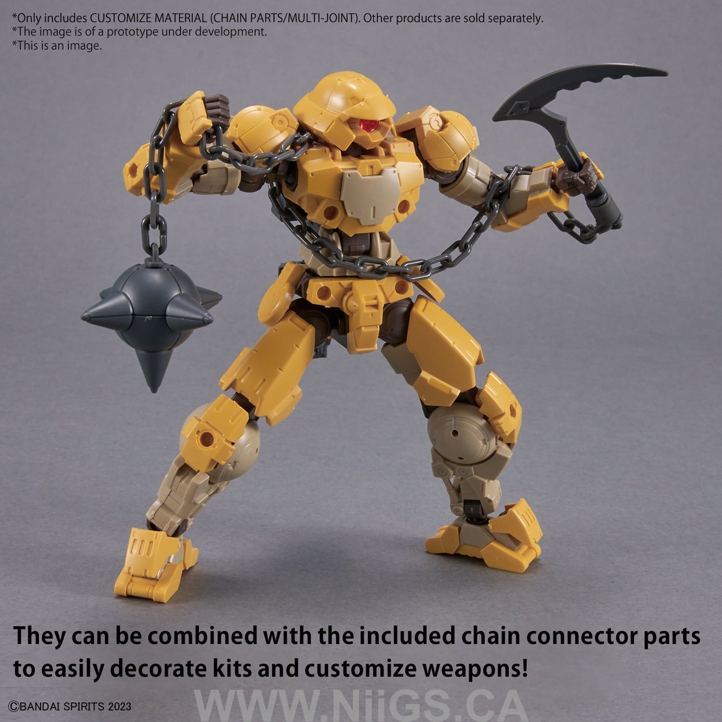 30MM CUSTOMIZE MATERIAL (CHAIN PARTS/MULTI-JOINT)