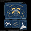 HGUC 1/144 XI GUNDAM VS PENELOPE FUNNEL MISSILE EFFECT SET