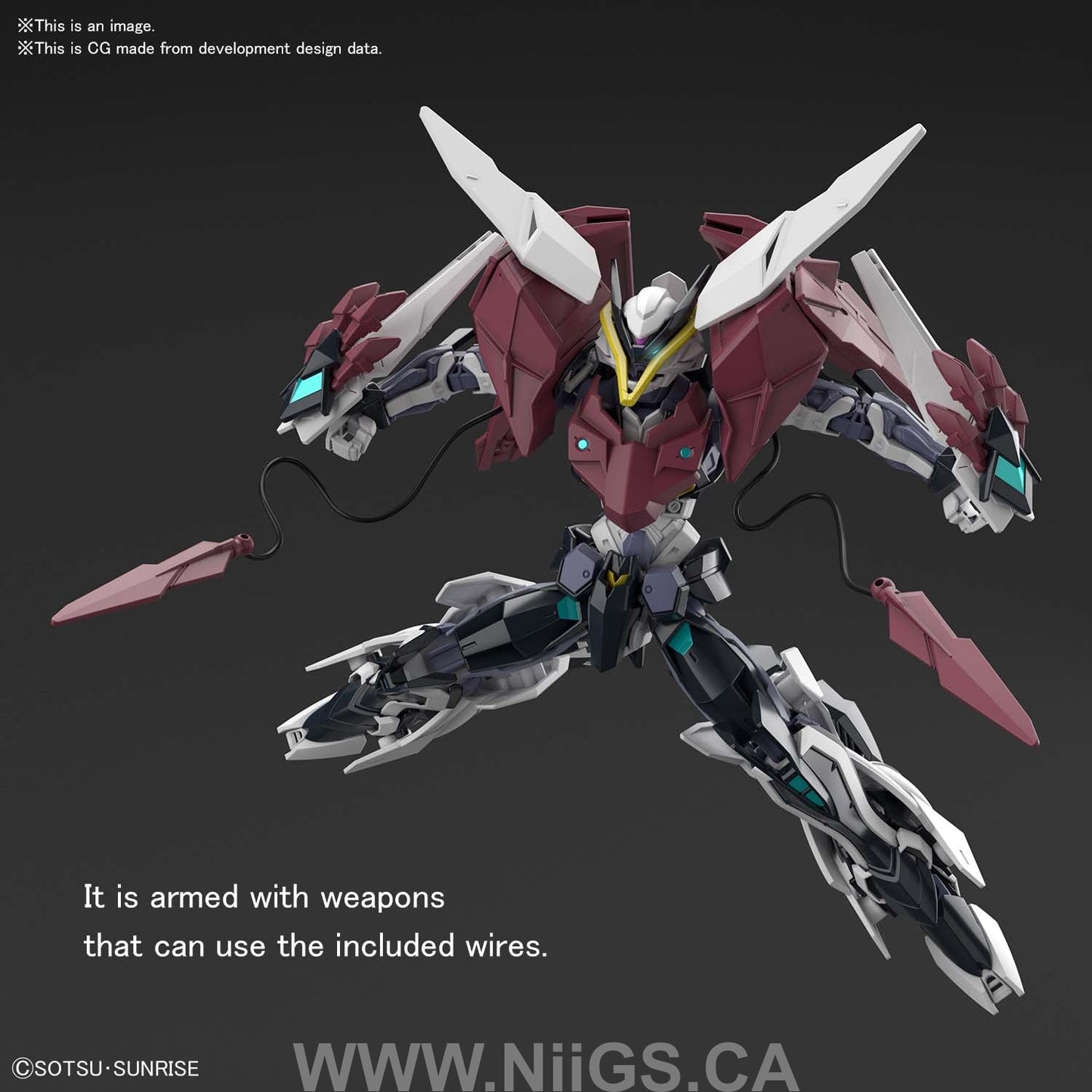 HGBD:R 1/144 LOAD ASTRAY DOUBLE REBAKE