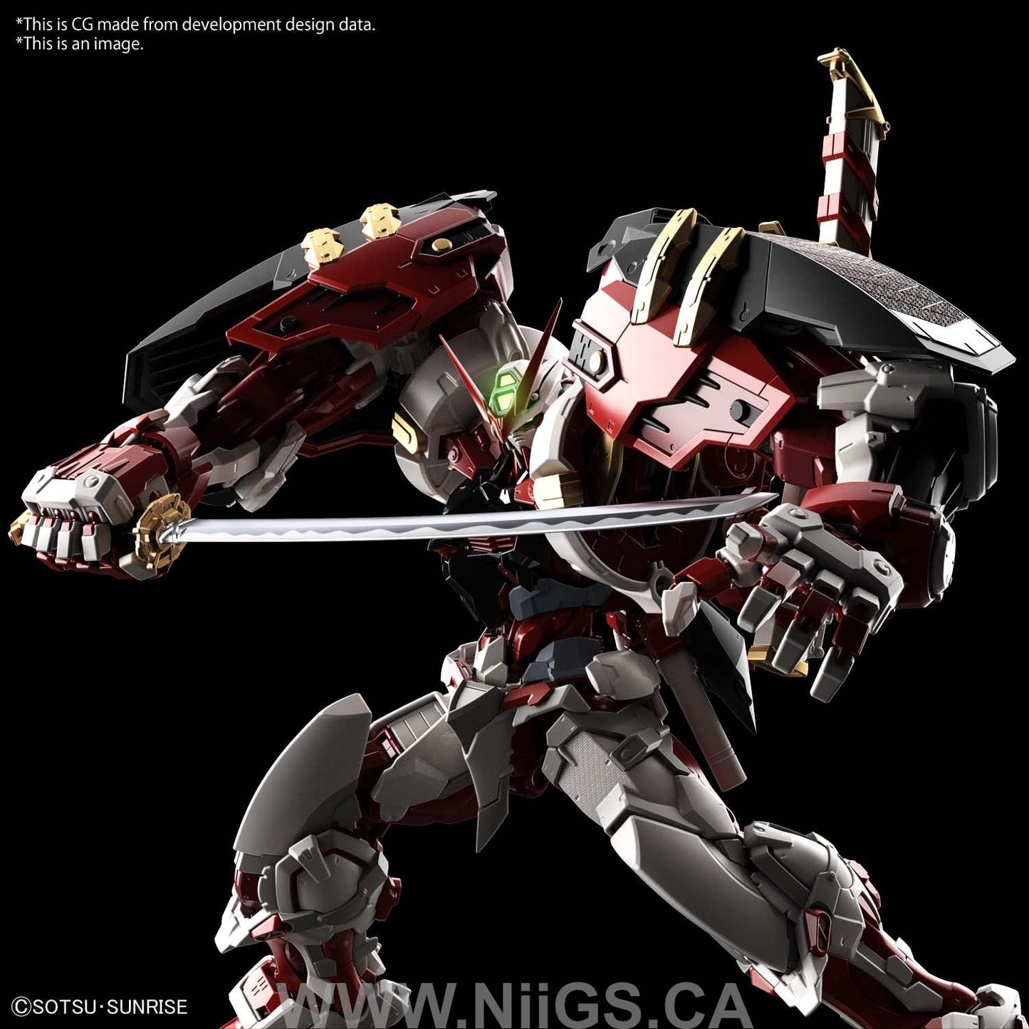Hi-RESOLUTION MODEL 1/100 GUNDAM ASTRAY RED FRAME POWERED RED